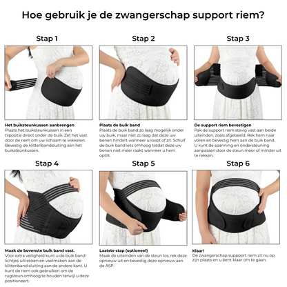 Preggo Belly Band™ direct verlichting voor je rug!